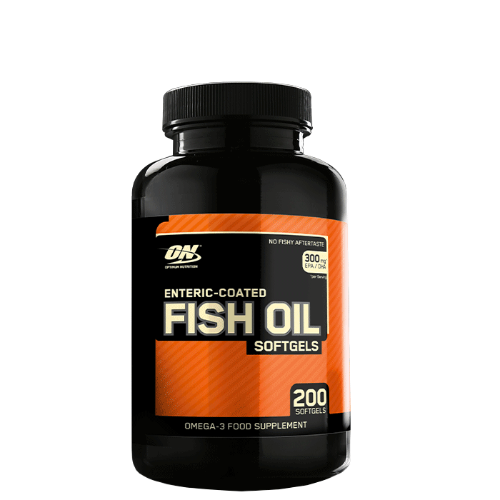 Enteric-Coated Fish Oil, 200 gels